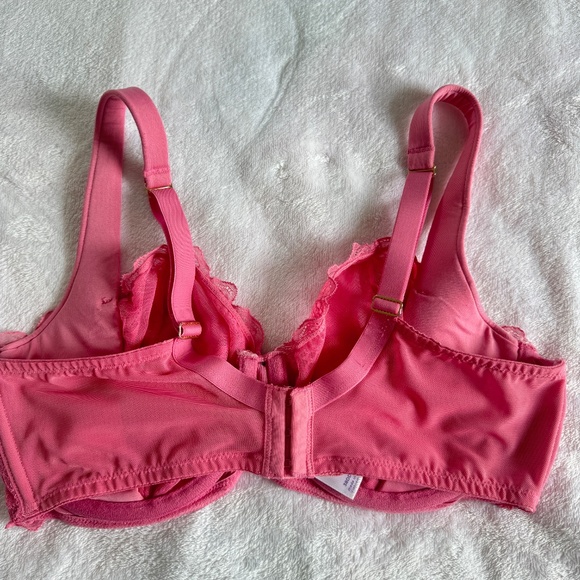 Cacique Pink Unlined Balconette 38DD - Picture 6 of 11